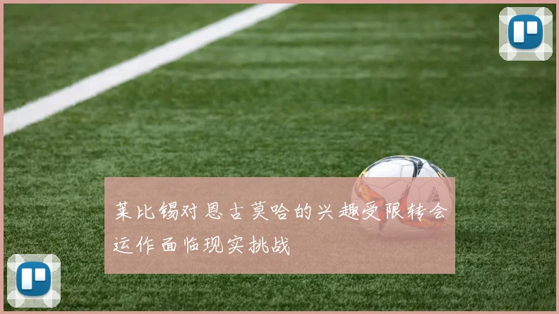 莱比锡对恩古莫哈的兴趣受限转会运作面临现实挑战
